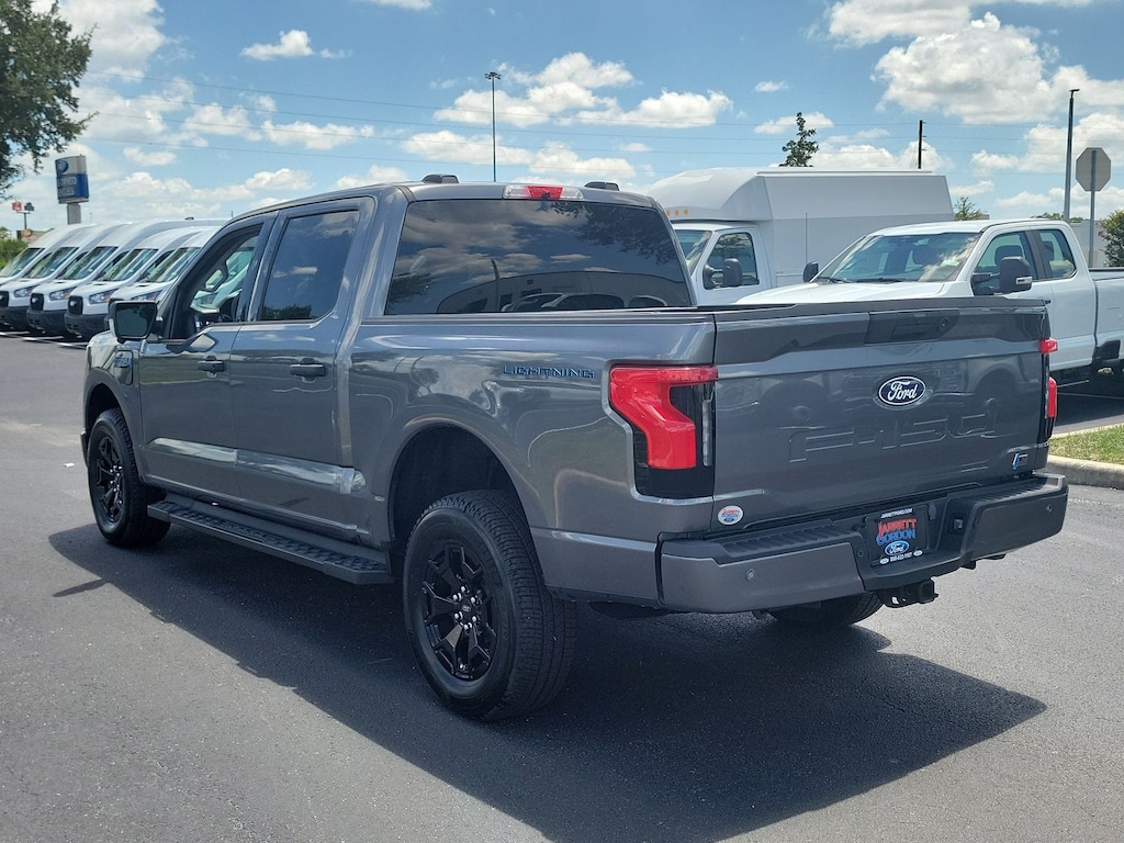 Certified 2025 Ford F-150 Lightning XLT Truck SuperCrew Cab