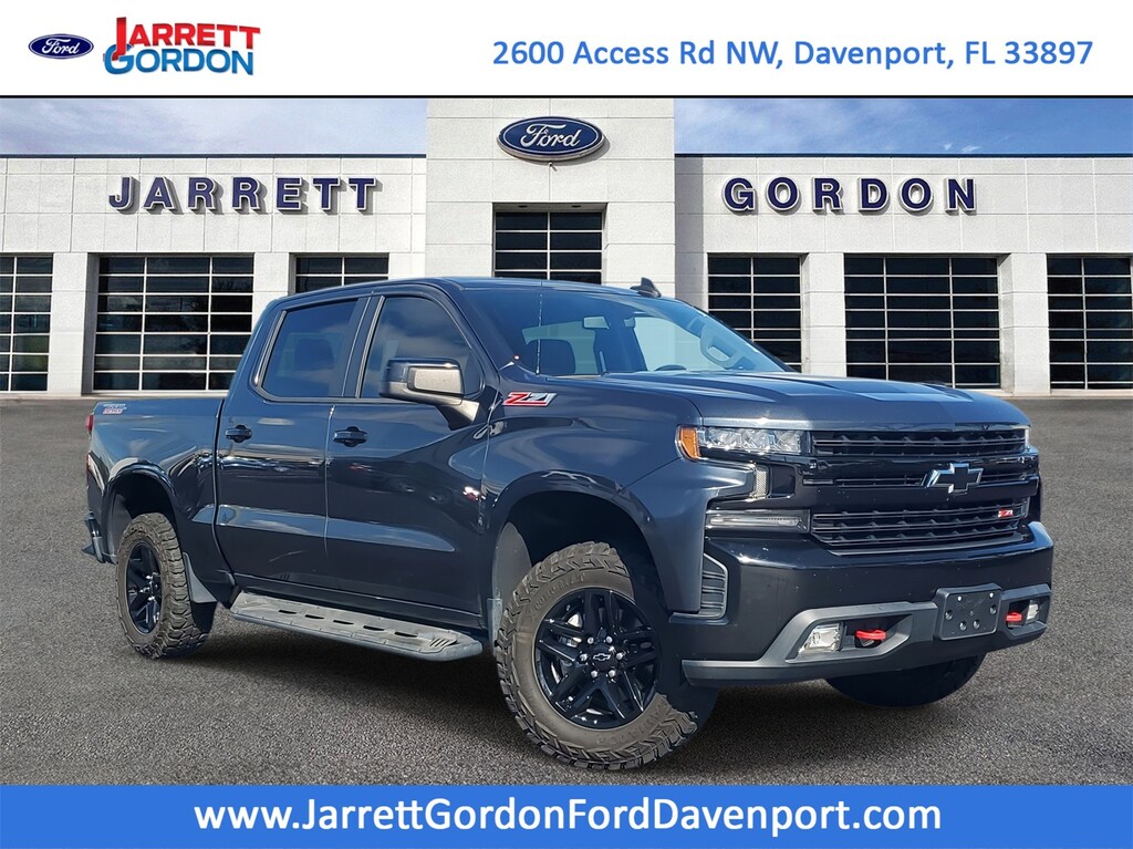 Certified 2020 Chevrolet Silverado 1500 LT Trail Boss Truck Crew Cab