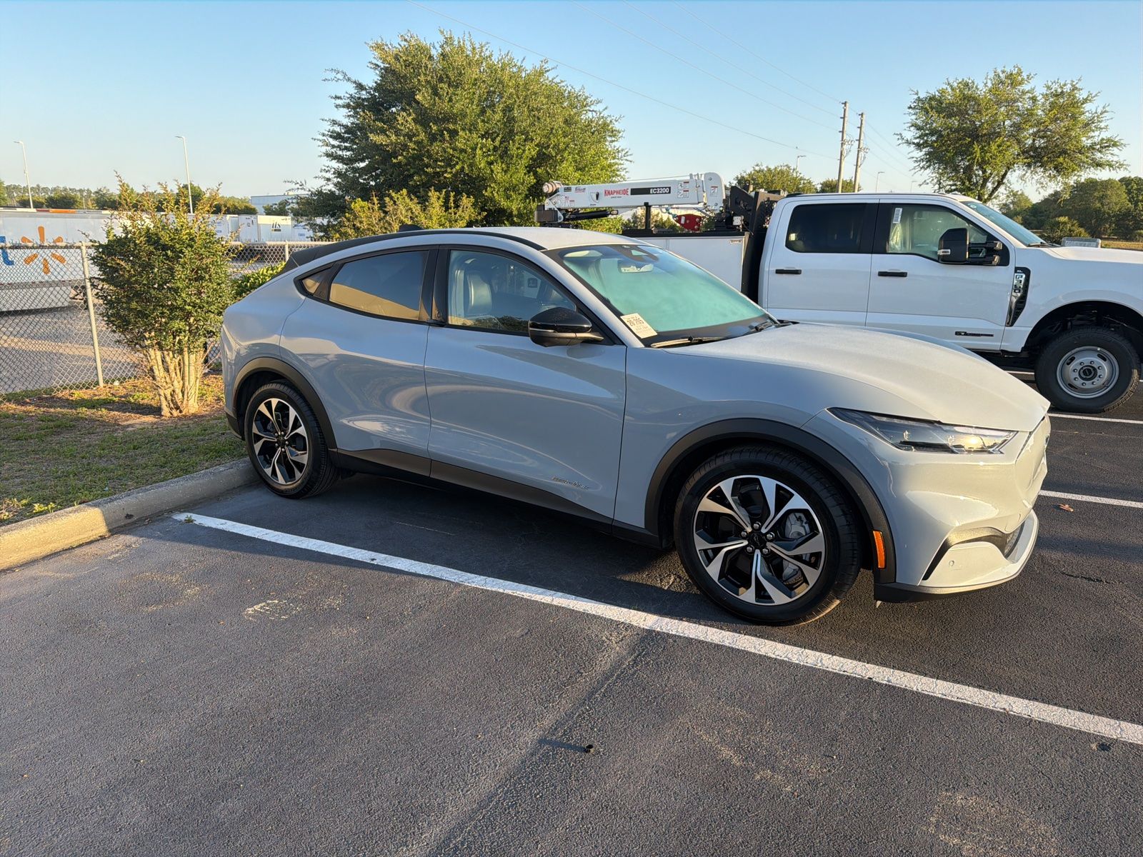 Used 2025 Ford Mustang Mach-E Select RWD with VIN 3FMTK1R40SMA12051 for sale in Davenport, FL
