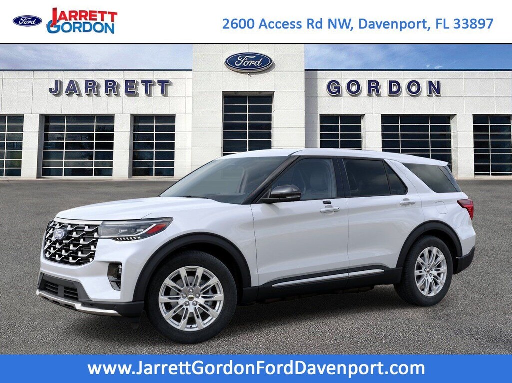 New 2027 Ford Explorer Platinum SUV