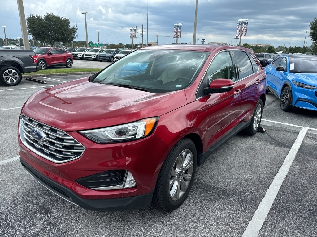 Used 2022 Ford Edge Titanium with VIN 2FMPK4K90NBA06958 for sale in Davenport, FL