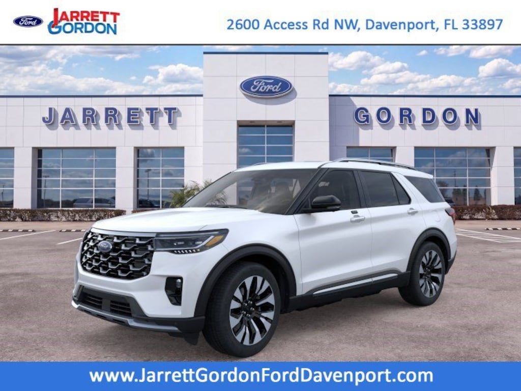 New 2026 Ford Explorer Platinum SUV