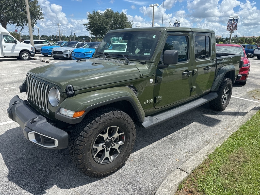 Used 2021 Jeep Gladiator Overland with VIN 1C6HJTFG7ML548708 for sale in Davenport, FL