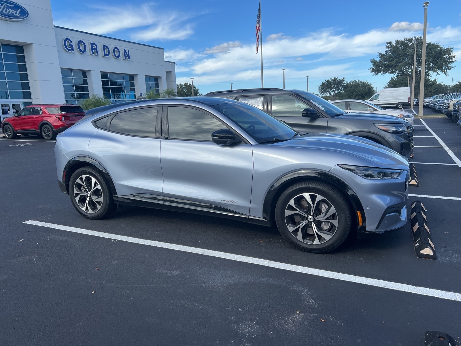 Used 2022 Ford Mustang Mach-E Premium RWD with VIN 3FMTK3RM6NMA11356 for sale in Davenport, FL