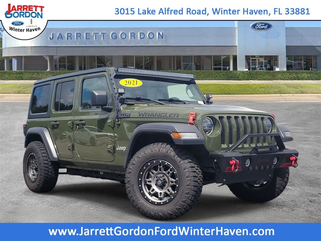Used 2021 Jeep Wrangler Unlimited Sport S SUV