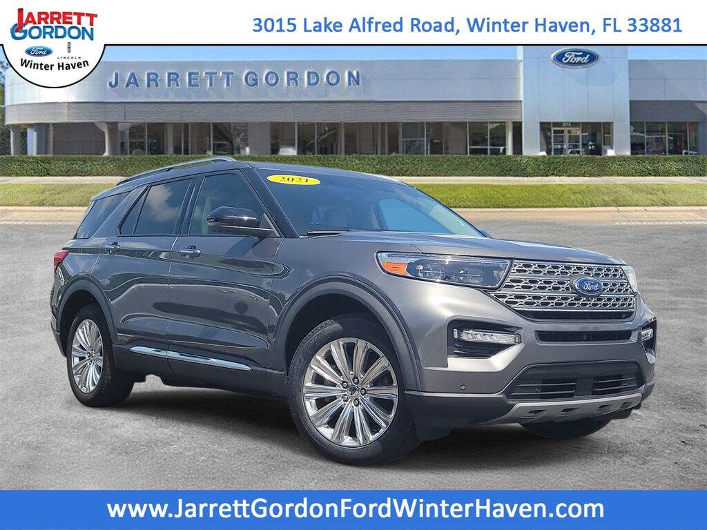 Certified 2021 Ford Explorer Limited SUV
