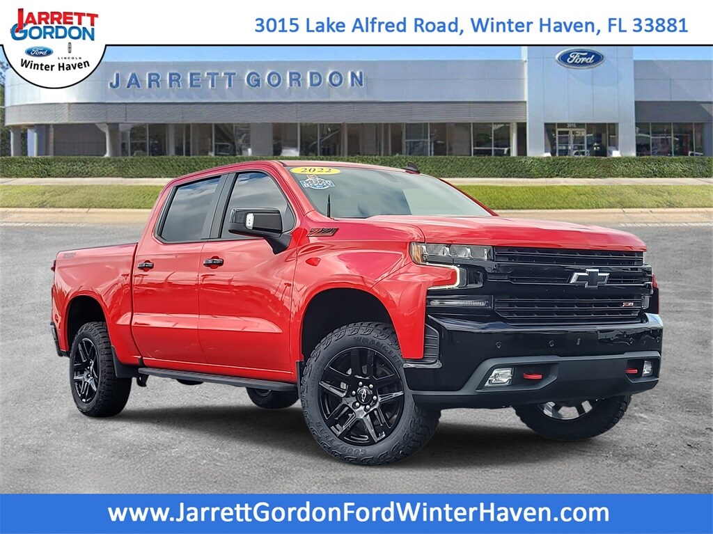 Certified 2022 Chevrolet Silverado 1500 LTD LT Trail Boss Truck