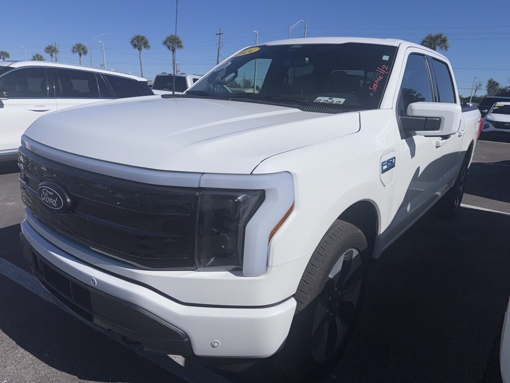 Used 2024 Ford F-150 Lightning Platinum Truck