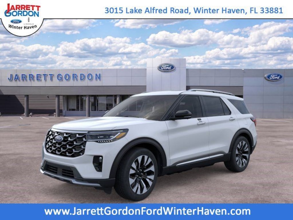 New 2026 Ford Explorer Platinum SUV