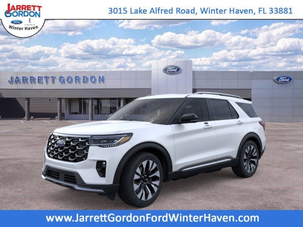 New 2026 Ford Explorer Platinum SUV