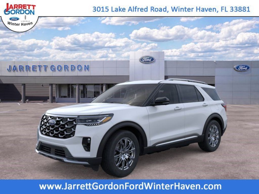 New 2026 Ford Explorer Platinum SUV