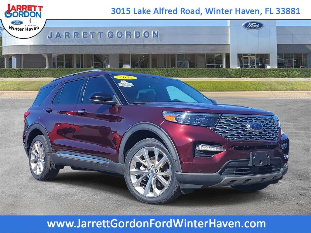 Certified 2022 Ford Explorer Platinum SUV