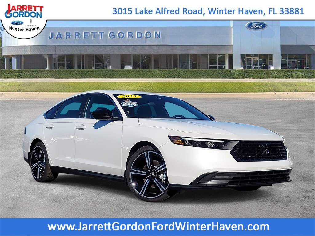 Certified 2025 Honda Accord Hybrid Sport Sedan
