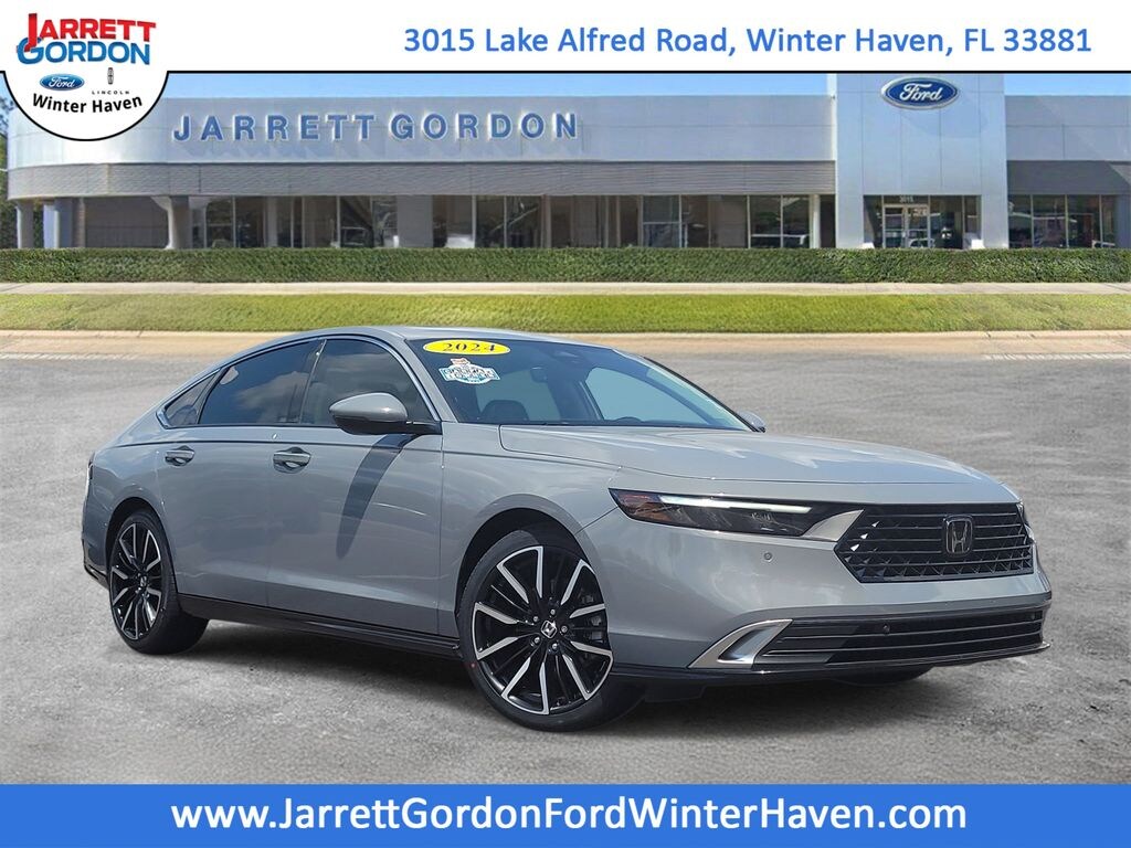 Certified 2024 Honda Accord Hybrid Touring Sedan