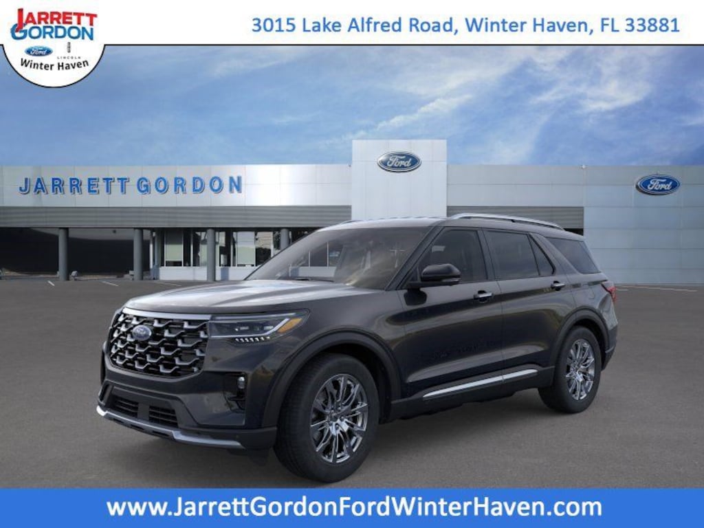 New 2026 Ford Explorer Platinum SUV