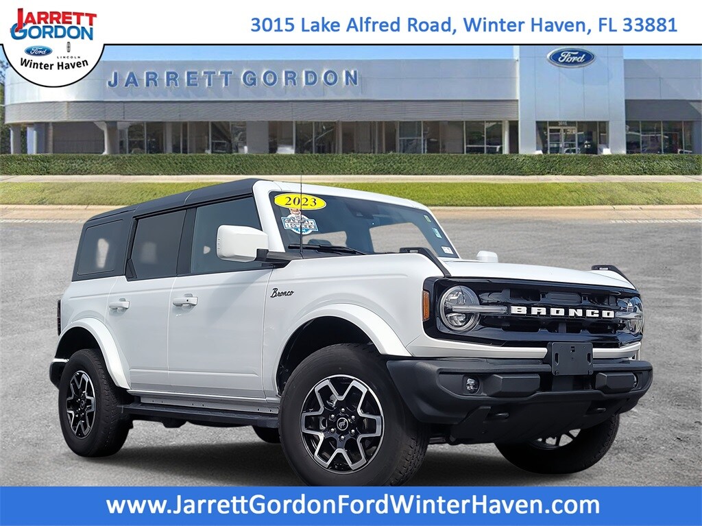 Certified 2023 Ford Bronco Outer Banks SUV