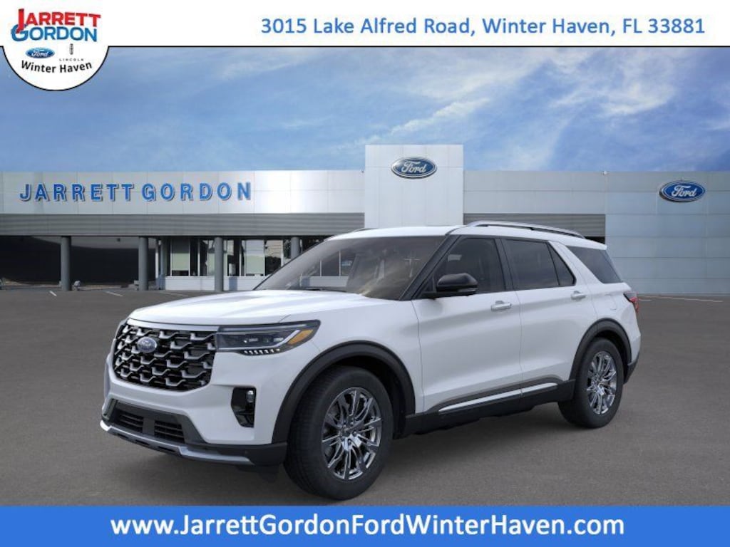 New 2026 Ford Explorer Platinum SUV
