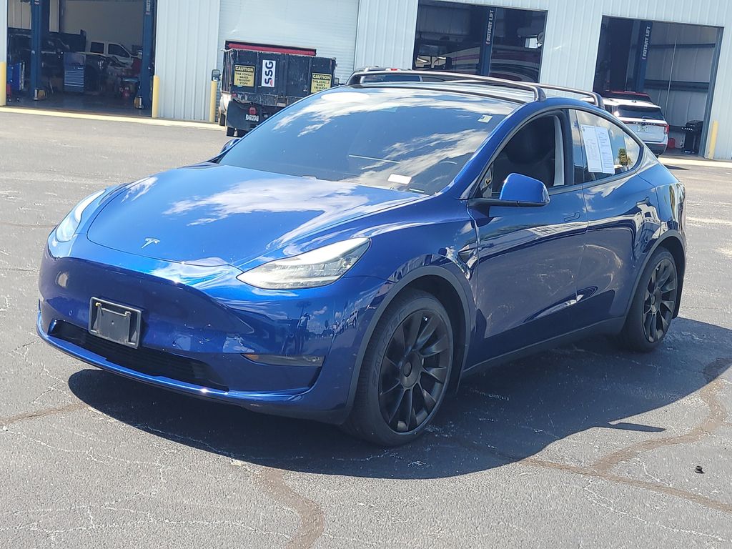 Used 2021 Tesla Model Y Long Range with VIN 5YJYGDEE0MF084354 for sale in Winter Haven, FL