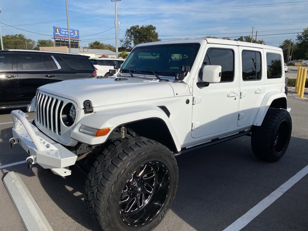 Used 2021 Jeep Wrangler Unlimited Sahara High Altitude SUV