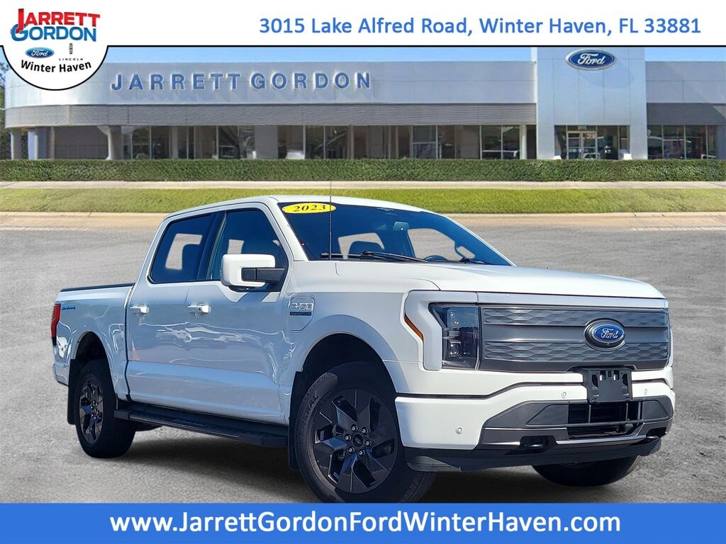 Certified 2023 Ford F-150 Lightning Lariat Truck