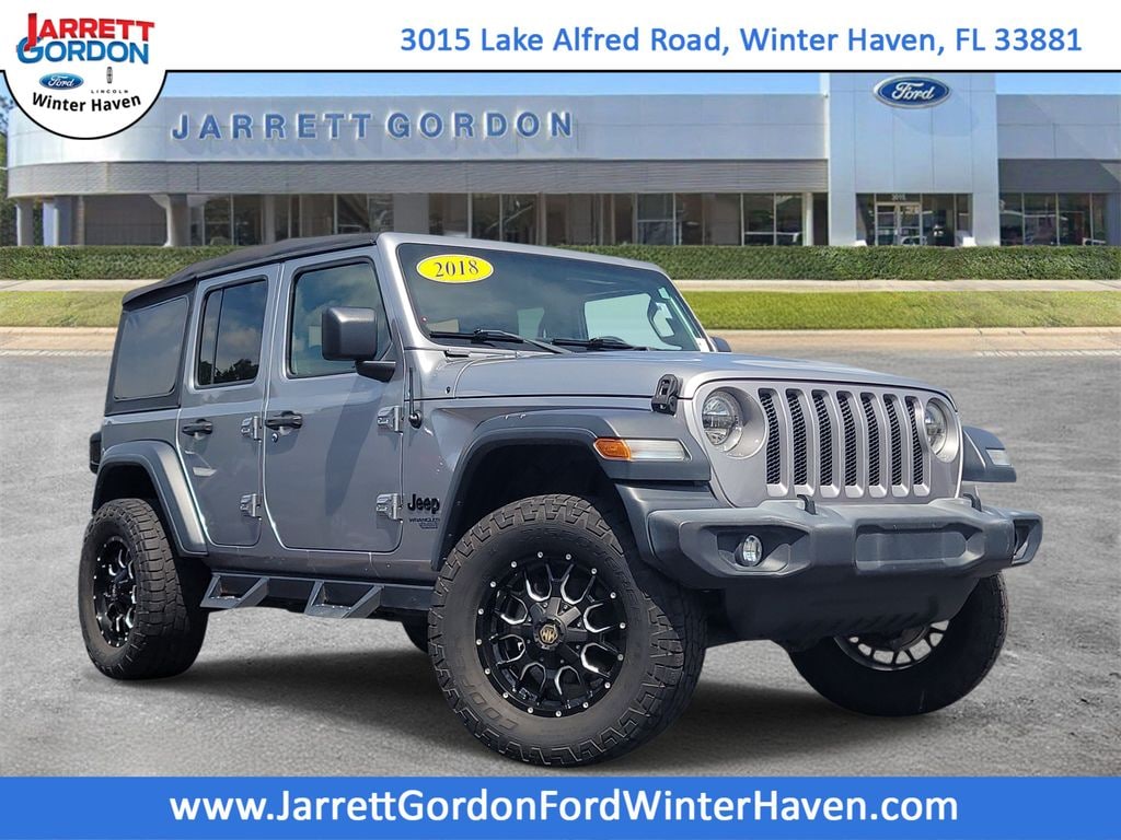 Used 2018 Jeep Wrangler Unlimited Sport S SUV