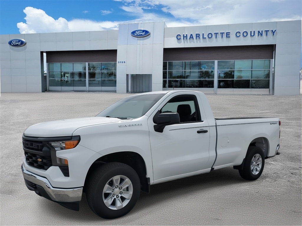 Used 2023 Chevrolet Silverado 1500 Work Truck with VIN 3GCNAAED4PG300800 for sale in Plant City, FL