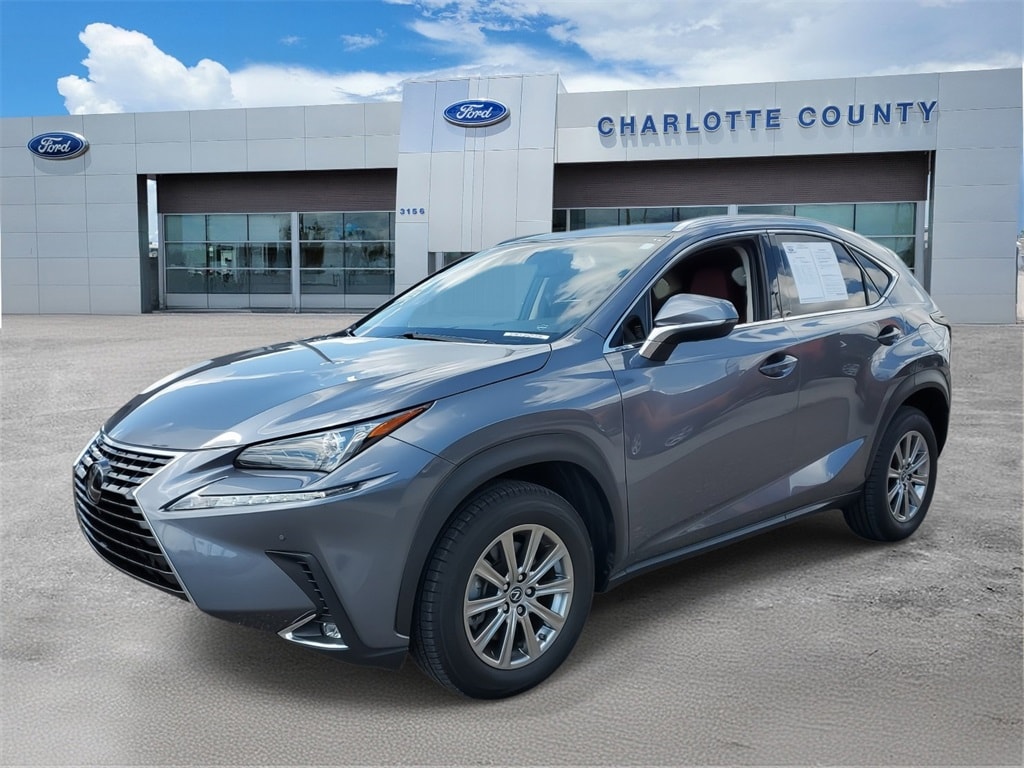 Used 2021 Lexus NX 300 with VIN JTJDARBZ0M2181929 for sale in Plant City, FL