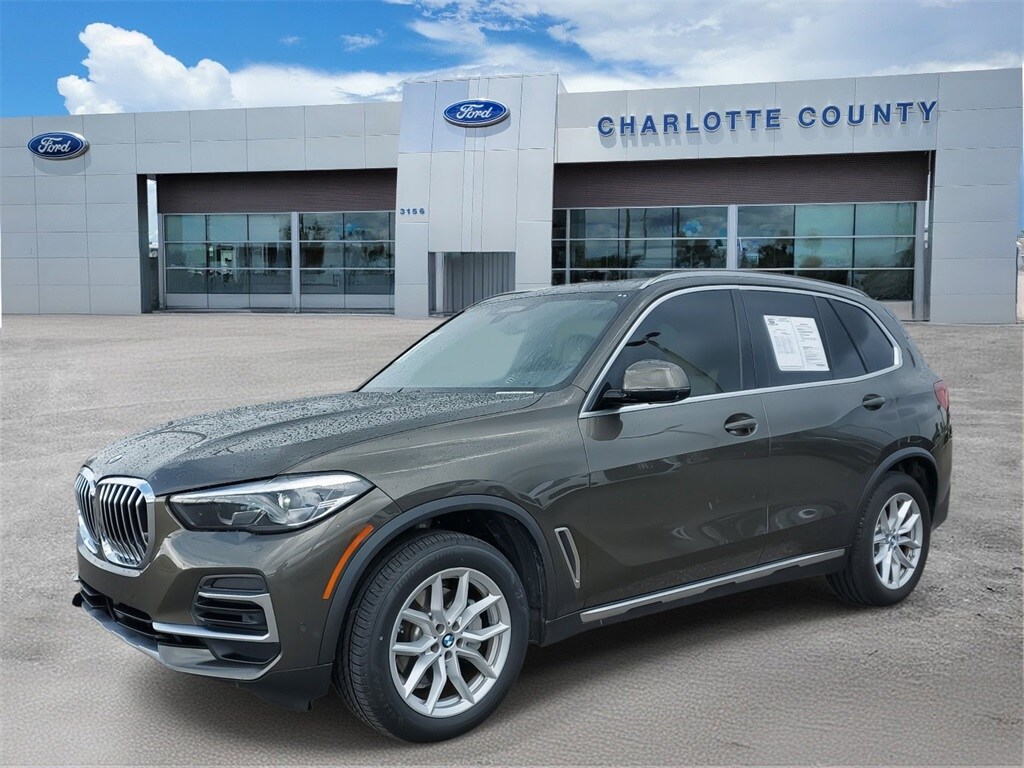 Certified 2022 BMW X5 40i with VIN 5UXCR4C02N9K57409 for sale in Plant City, FL