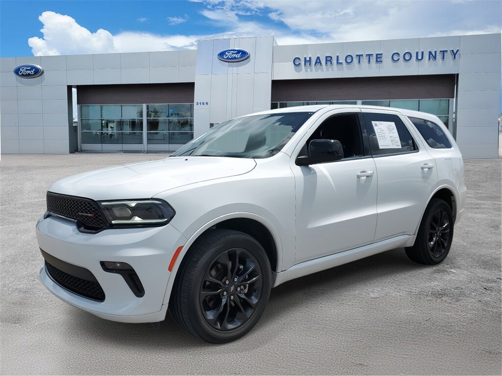 Certified 2022 Dodge Durango SXT with VIN 1C4RDJAG2NC173800 for sale in Plant City, FL