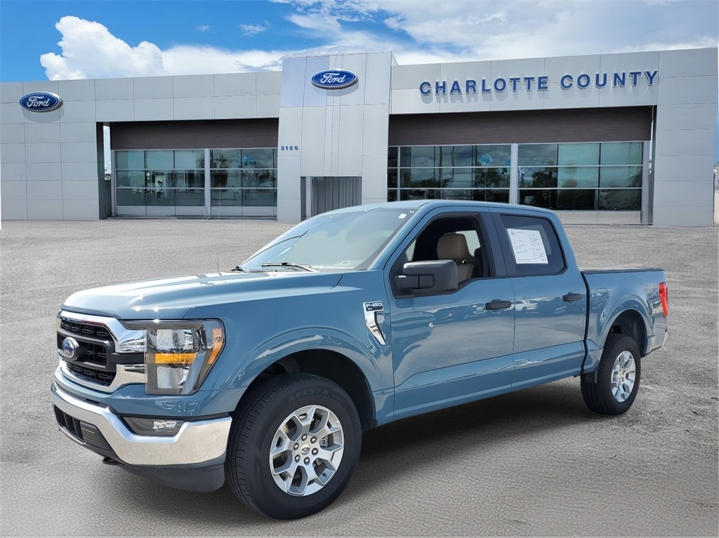 Certified 2023 Ford F-150 XLT with VIN 1FTFW1E87PKE94918 for sale in Plant City, FL