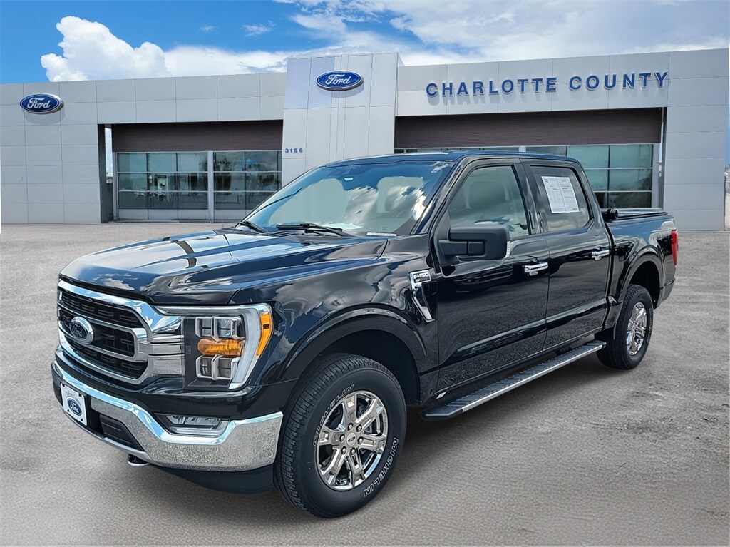Certified 2021 Ford F-150 XLT with VIN 1FTFW1E85MFC22792 for sale in Plant City, FL