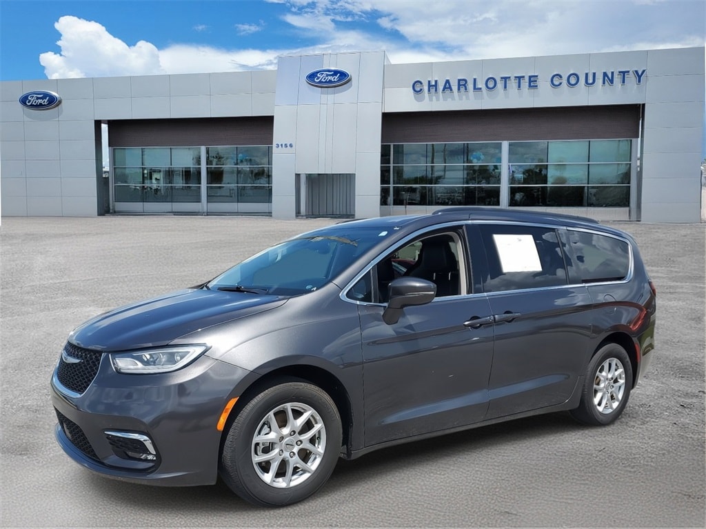 Certified 2022 Chrysler Pacifica Touring L with VIN 2C4RC1BG2NR193246 for sale in Plant City, FL