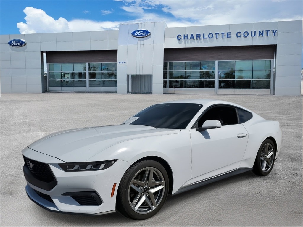Certified 2024 Ford Mustang EcoBoost with VIN 1FA6P8TH7R5111110 for sale in Plant City, FL
