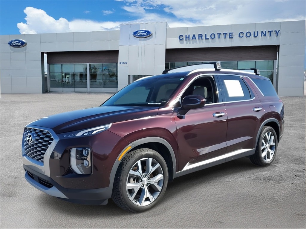 Certified 2021 Hyundai Palisade SEL with VIN KM8R44HE4MU176921 for sale in Plant City, FL