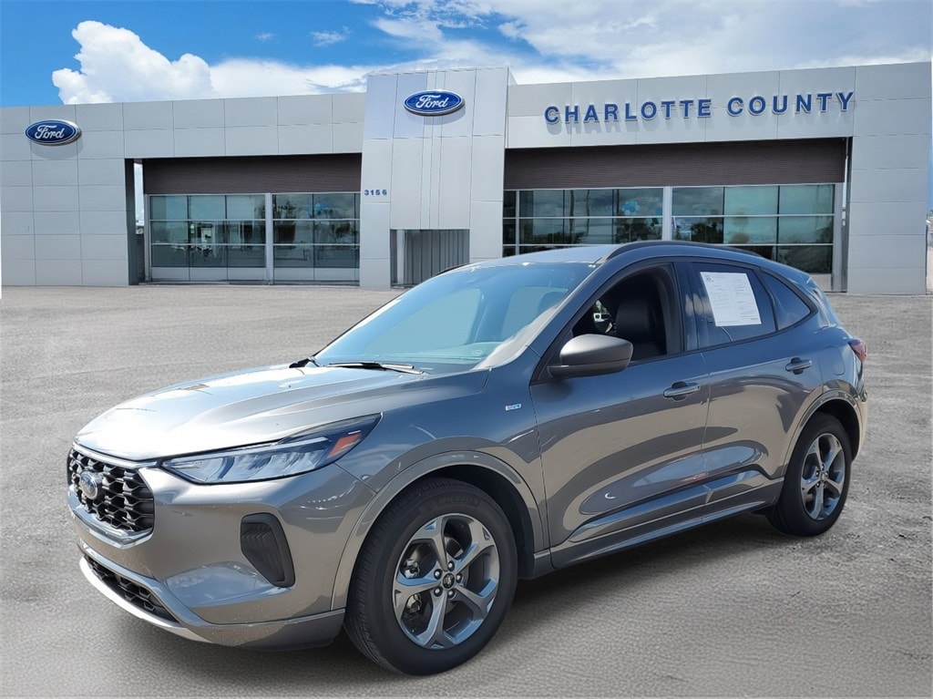 Certified 2023 Ford Escape ST-Line with VIN 1FMCU0MN6PUA60046 for sale in Plant City, FL