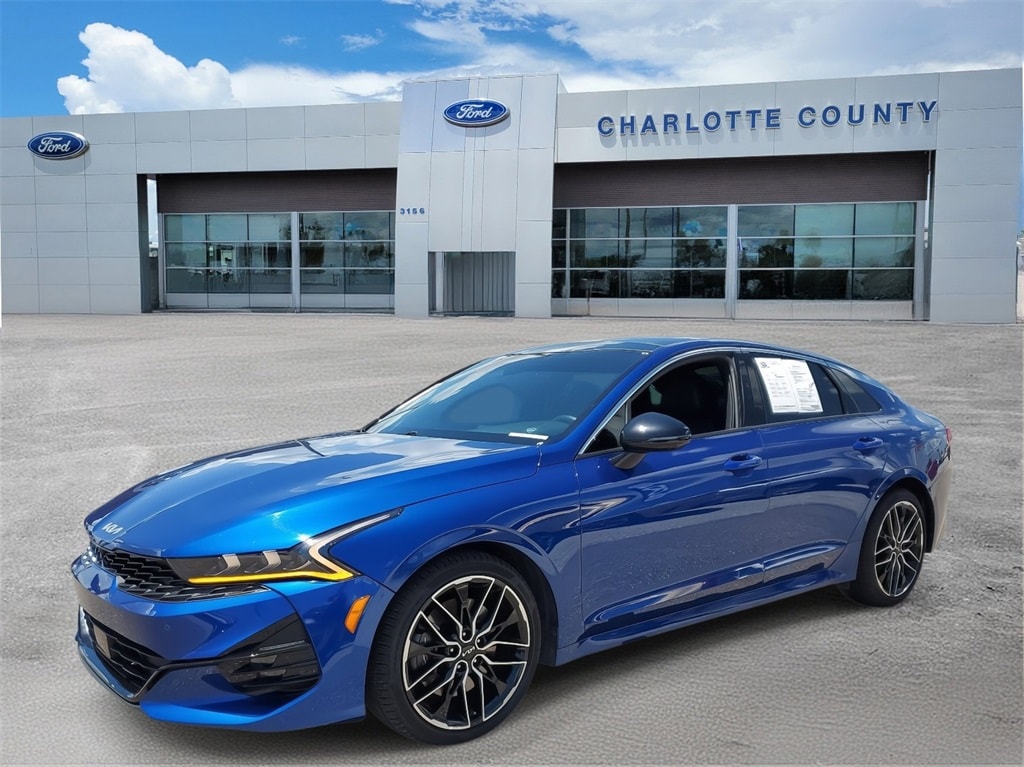 Certified 2023 Kia K5 GT with VIN 5XXG44J89PG218073 for sale in Plant City, FL