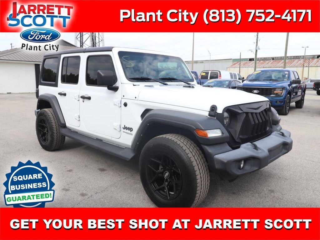 Certified 2022 Jeep Wrangler Unlimited Sport S SUV