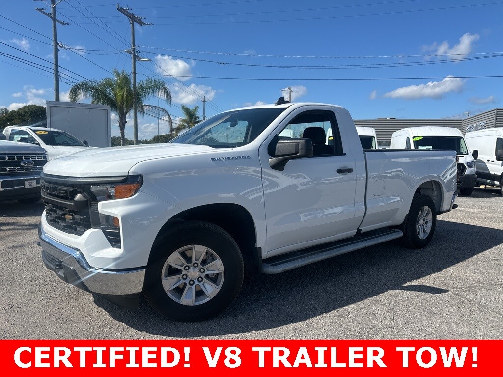 Certified 2024 Chevrolet Silverado 1500 WT Truck Regular Cab