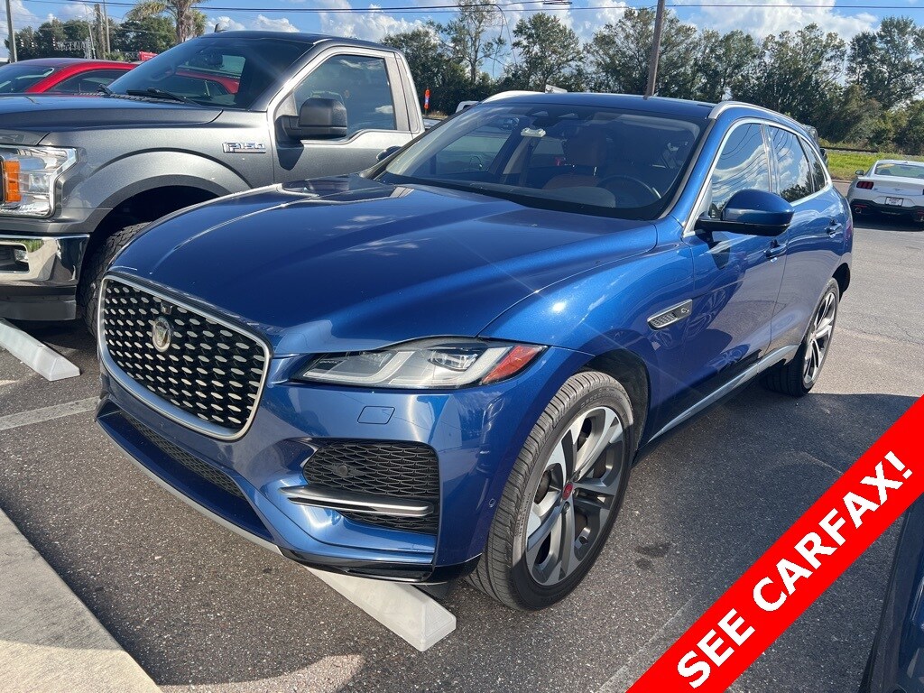 Certified 2021 Jaguar F-PACE S SUV