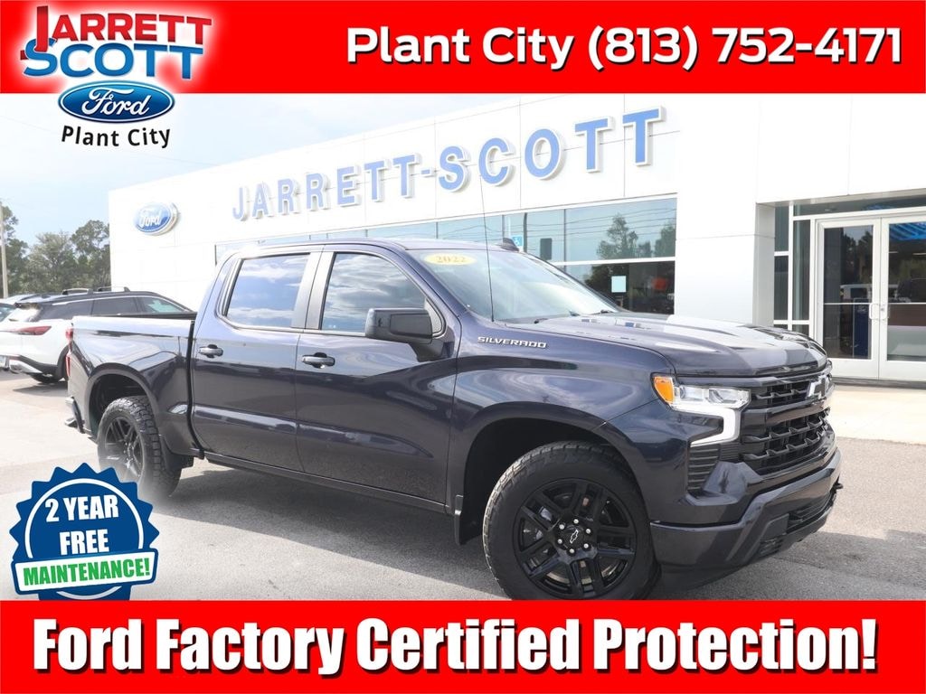Certified 2022 Chevrolet Silverado 1500 RST Truck Crew Cab