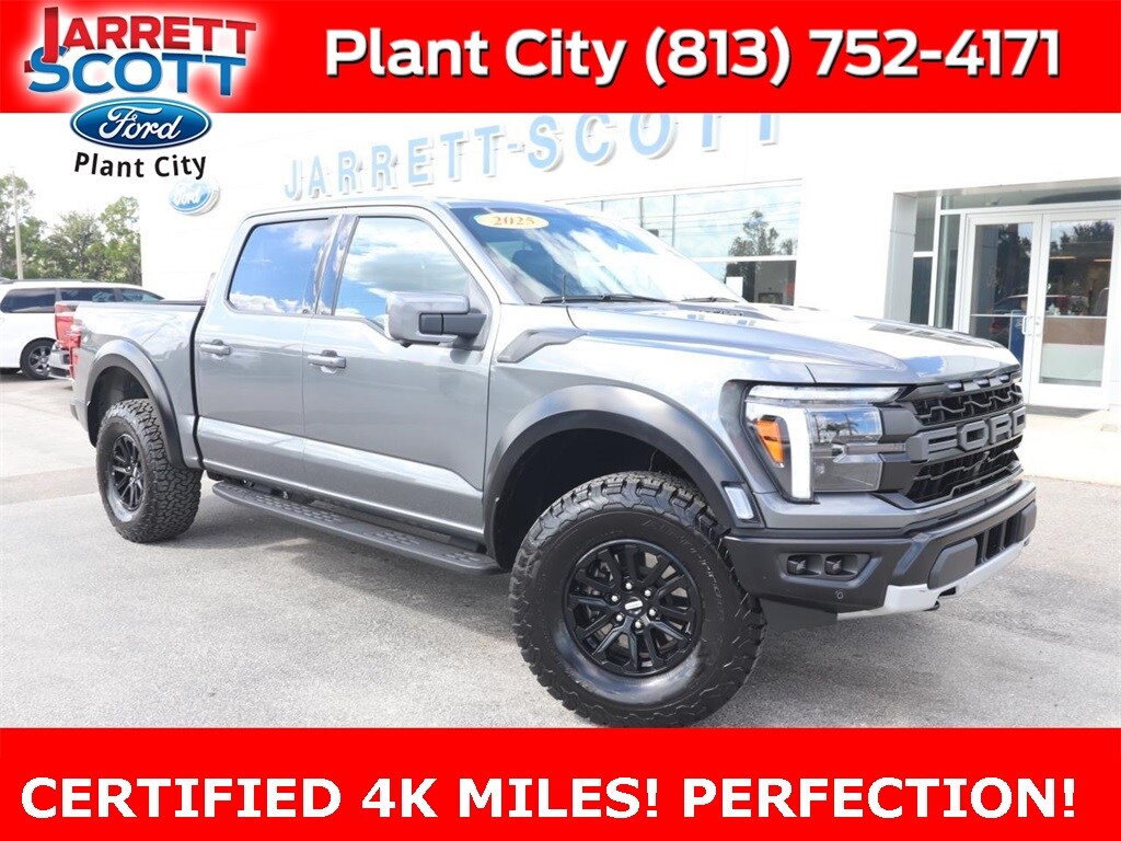 Certified 2025 Ford F-150 Raptor Truck SuperCrew Cab