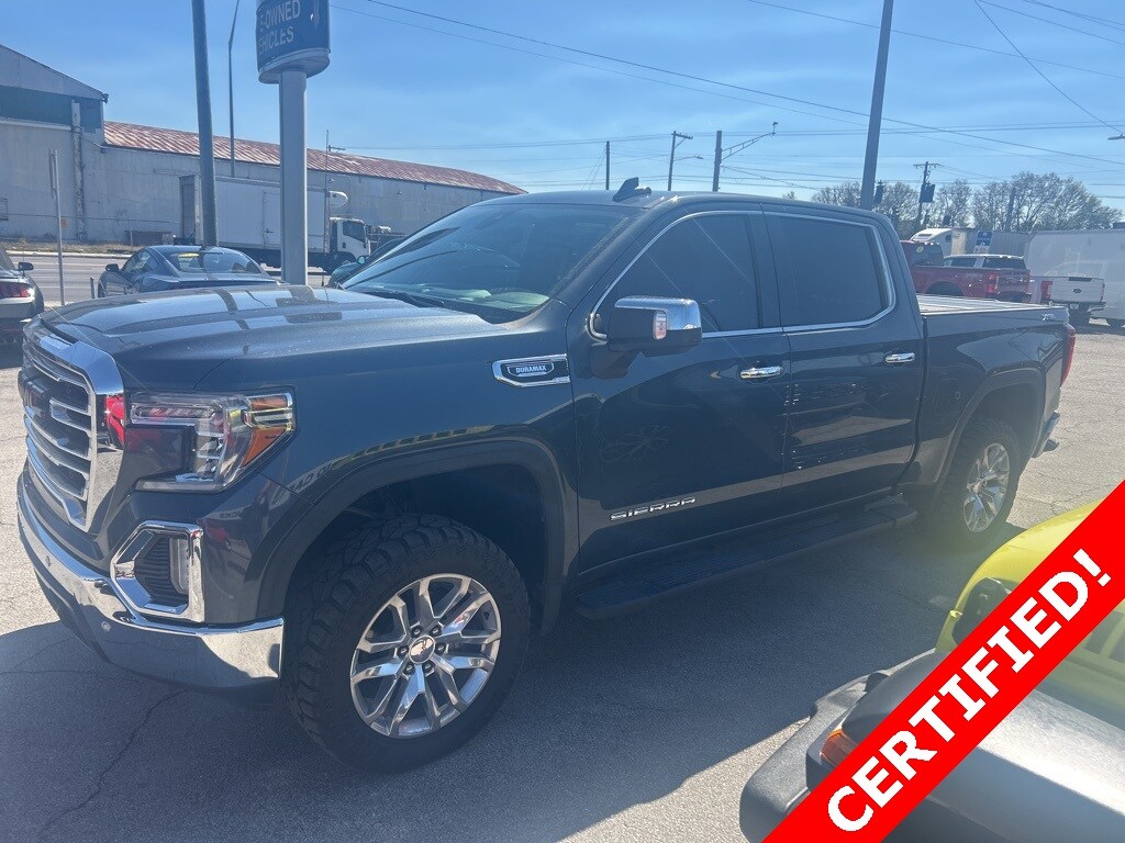 Certified 2021 GMC Sierra 1500 SLT Truck Crew Cab