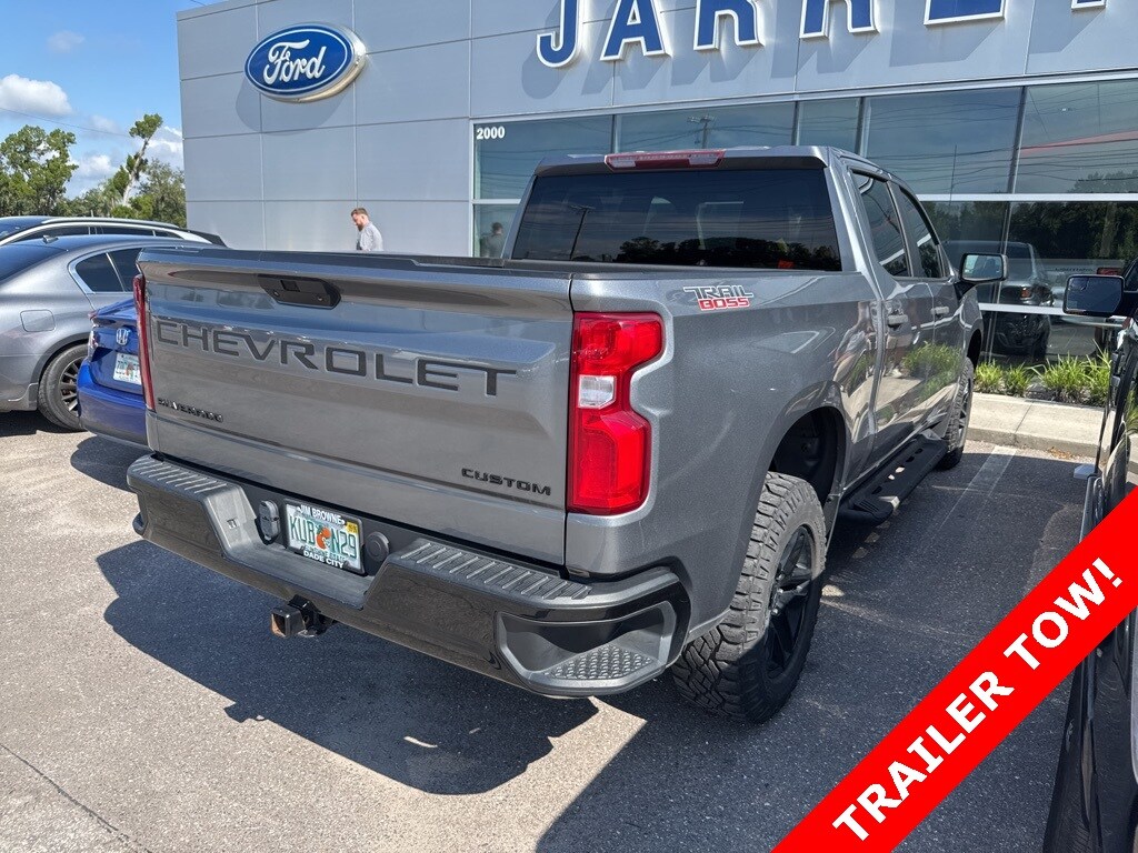Certified 2022 Chevrolet Silverado 1500 LTD Custom Trail Boss Truck Crew Cab