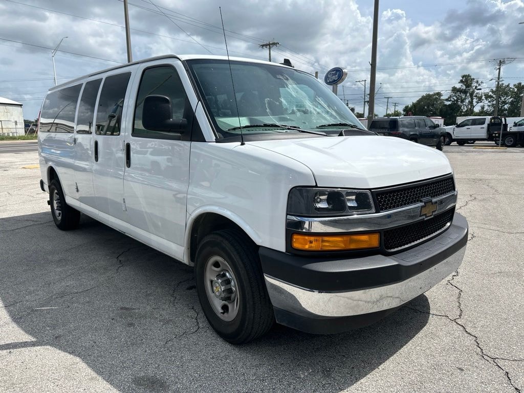 Certified 2025 Chevrolet Express 3500 LT Van Extended Passenger Van