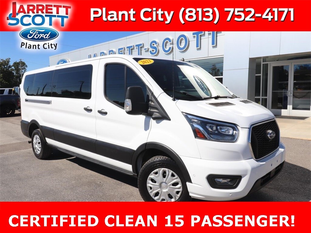 Certified 2023 Ford Transit-350 XLT Wagon Low Roof Van