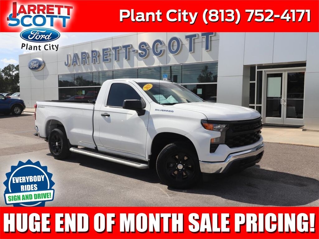 Certified 2025 Chevrolet Silverado 1500 WT Truck Regular Cab