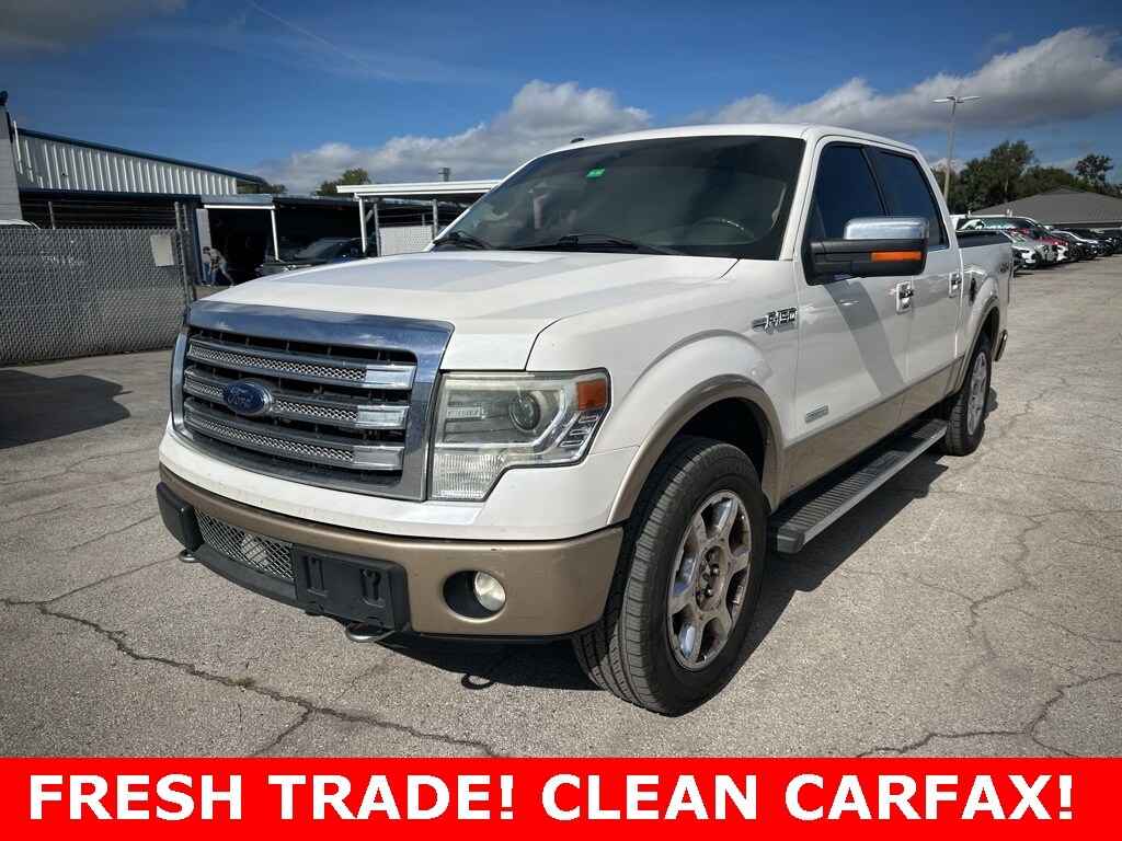 Used 2013 Ford F-150 Lariat Truck SuperCrew Cab