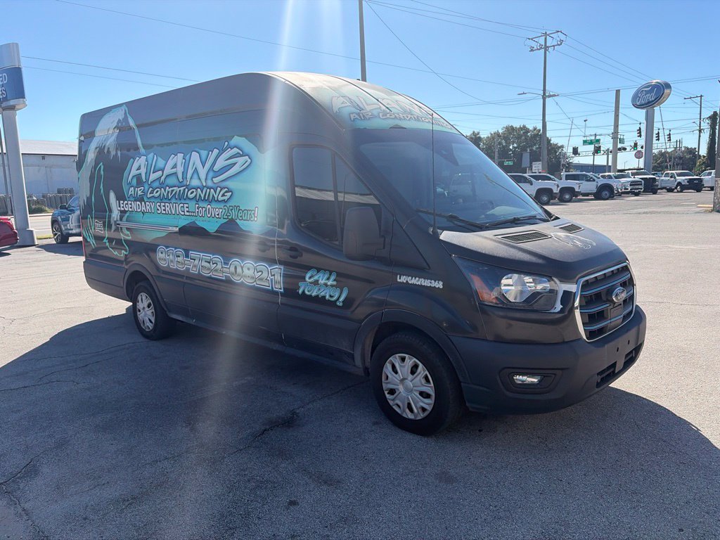 Certified 2022 Ford E-Transit-350 Base Van High Roof Ext. Van