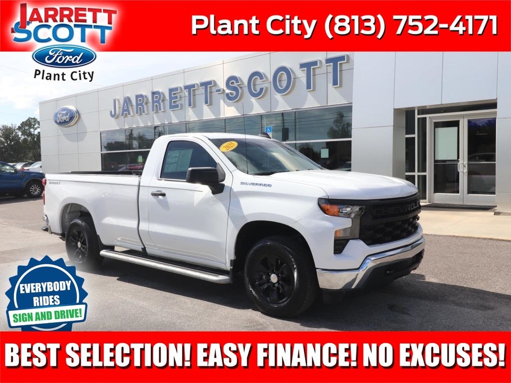 Certified 2025 Chevrolet Silverado 1500 WT Truck Regular Cab