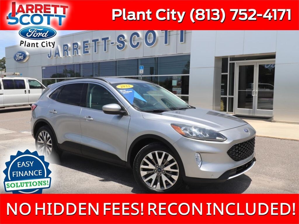 Certified 2022 Ford Escape Hybrid Titanium SUV